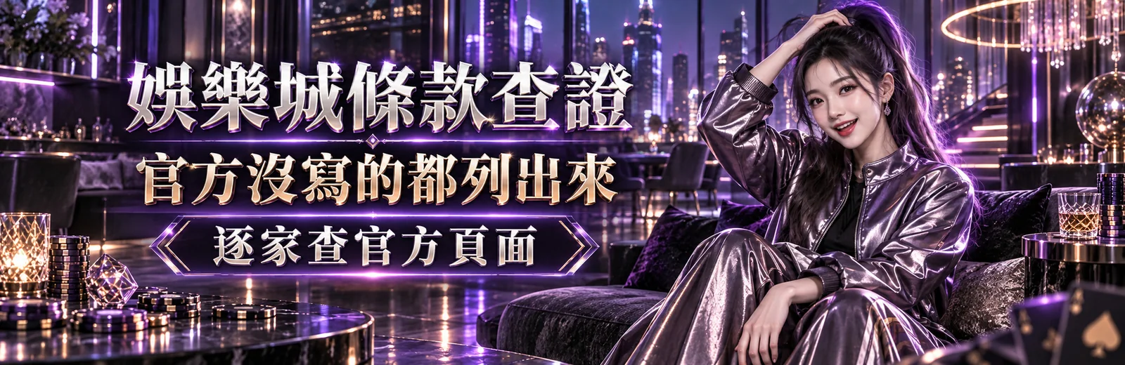娛樂城條款查證主視覺